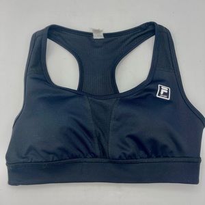Black sports bra